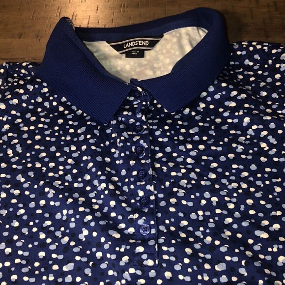 Land’s End Collared Button up All Cotton Shirt. Soft! - Picture 7 of 16